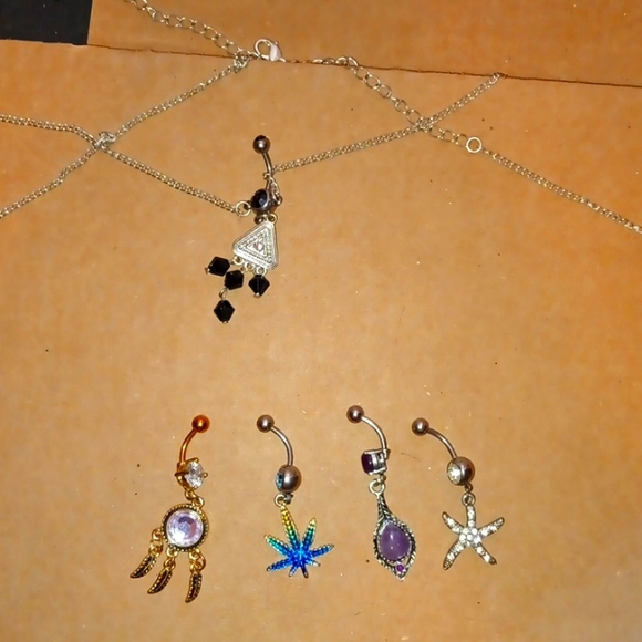 Bellybutton ring lot - Picture 1 of 1